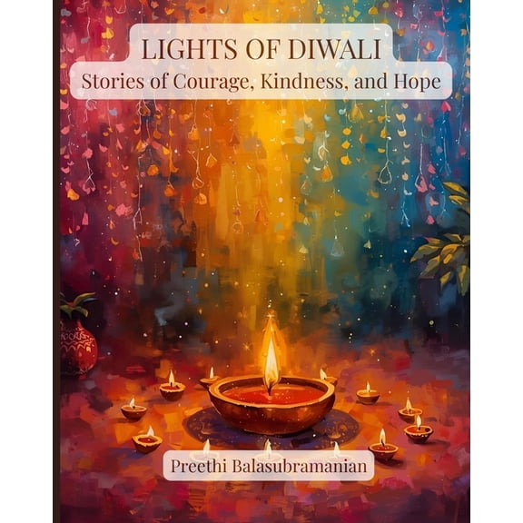 Mystic India for Kids Lights of Diwali: Stories of Courage, Kindness, and Hope, (Paperback)