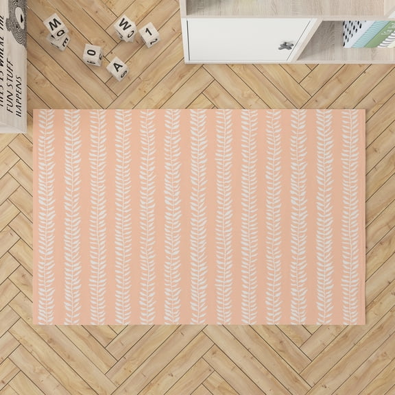 Mystic Ivy Peach Kids Play Mat