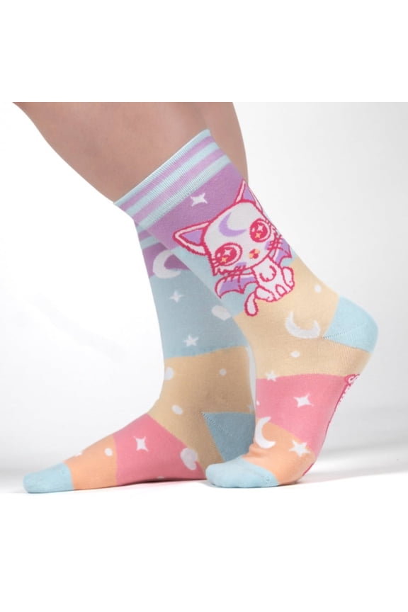 Mystic Kitty Crew Socks