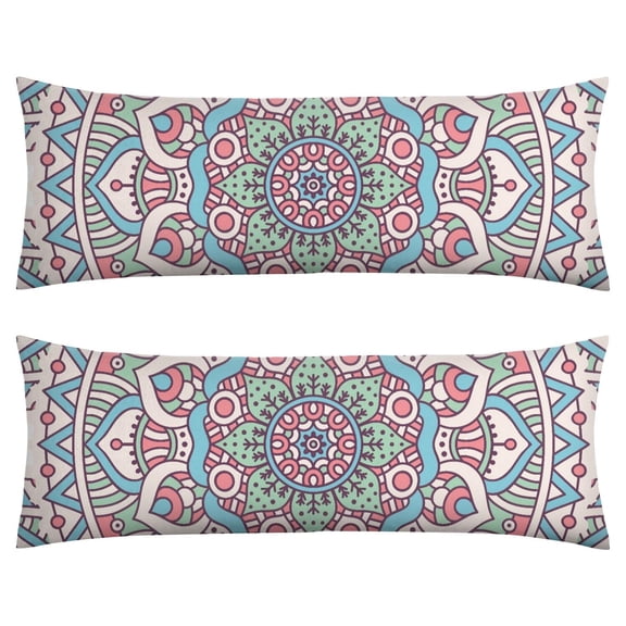 Mystic Mandala Throw Pillow Cover&nbsp;– Esoteric Symbolism, Dark Academia Aesthetic, Moody & Artistic Decor