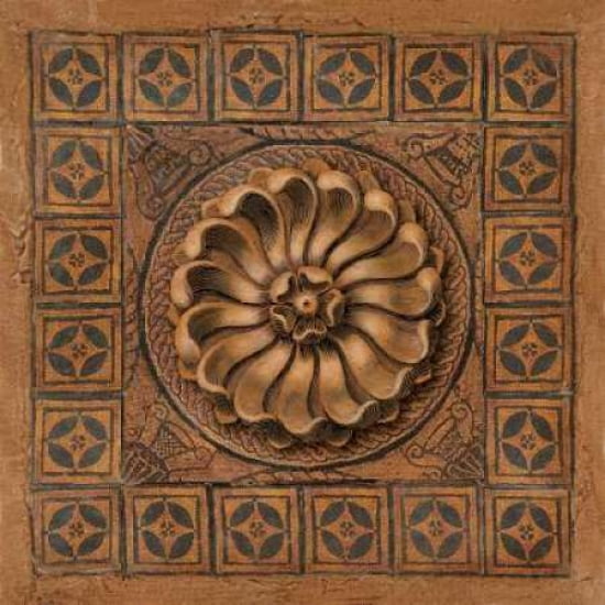 Mystic Medallion I Canvas Art - Merri Pattinian (24 x 24)