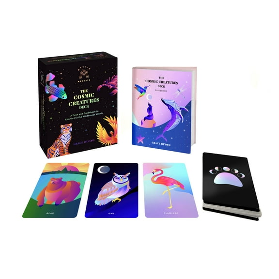 Mystic Mondays: The Cosmic Creatures Deck : A Deck and Guidebook to Connect to the Wilderness Within (Cards)