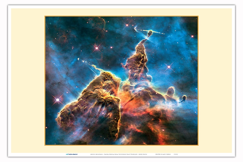 Mystic Mountain - Carina Nebula from the Hubble Space Telescope - NASA ...