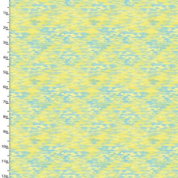 Mystic Ocean Mo Reflection Cotton Fabric