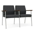 thumbnail image 1 of Mystic Reception Waiting 2-Seat Tandem Seating / Silver Steel / Dark Gray, 1 of 5