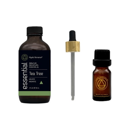 Mystic Romance Essential oil TEA TREE SET 120ML+10ML+DROPPER