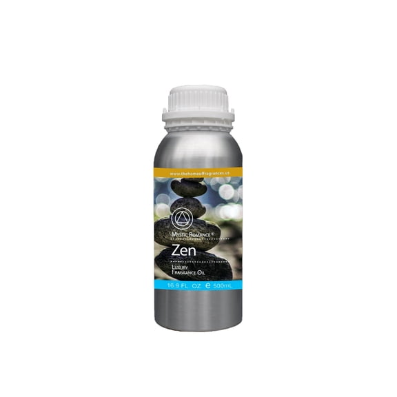Mystic Romance Premium Fragrances OIL- Luxury Scent Essential Oil Blend (My Way-Zen, 500ml (Aluminum))