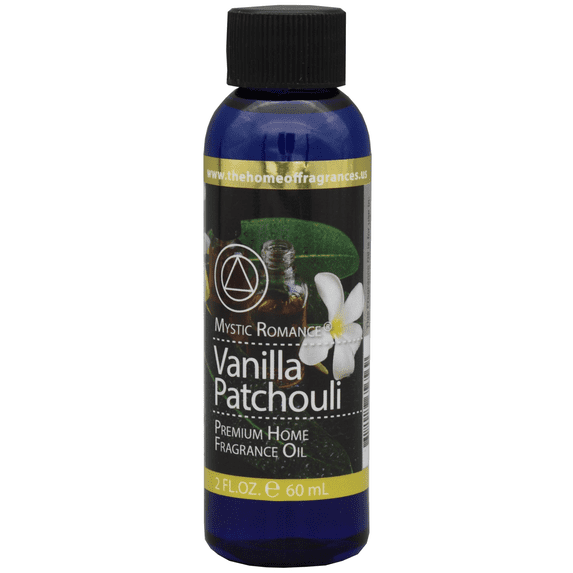 Mystic Romance Premium Home Fragrance Oil Scent Vanilla & Patchouli 2 fl oz 60 ml
