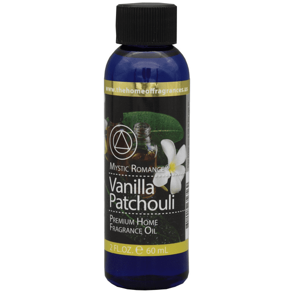 Mystic Romance Premium Home Fragance Oil Scent VANILLA & PATCHOULI 2FL.OZ 60ML