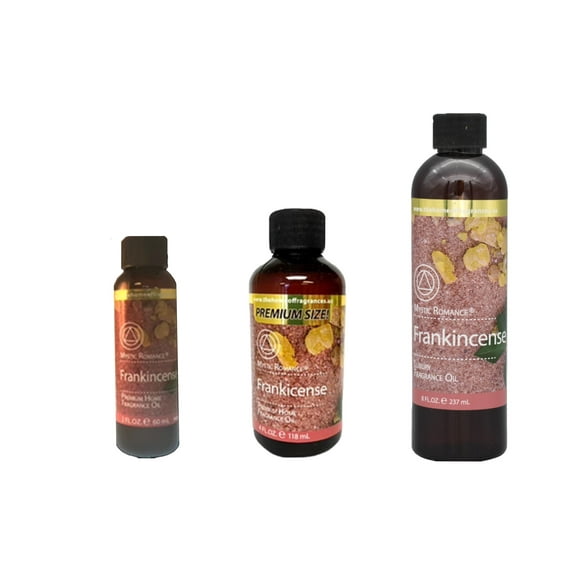 Mystic Romance Premium Home Fragrance Oil Scent FRANKINCENCE SET 8FL+ 4FL+2FL.OZ 427 ML