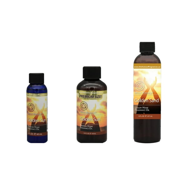 Mystic Romance Premium Home Fragrance Oil Scent GOLDEN SUN SET 8FL+ 4FL+2FL.OZ 427 ML