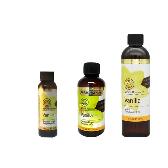Mystic Romance Premium Home Fragrance Oil Scent VANILLA SET 8FL+ 4FL+2FL.OZ 427 ML