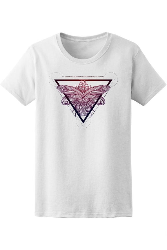 Mystic Scarab Symbol Graphic T-Shirt Women -Image by Shutterstock, Female Small