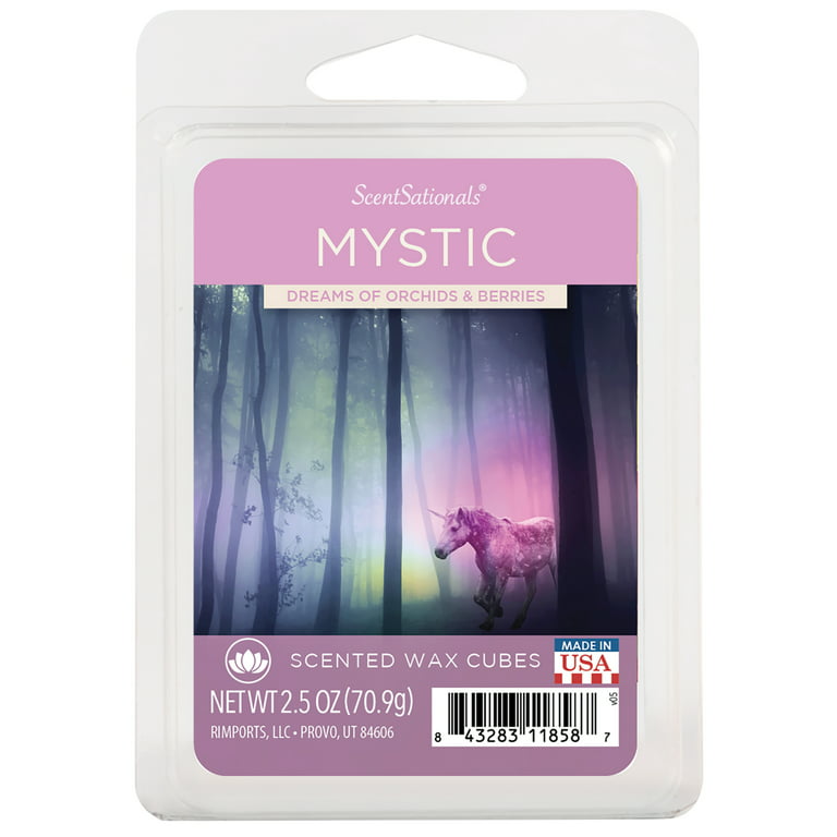 Mystic Scentsationals Scented Wax Cubes Tarts Melts Potpourri Candle