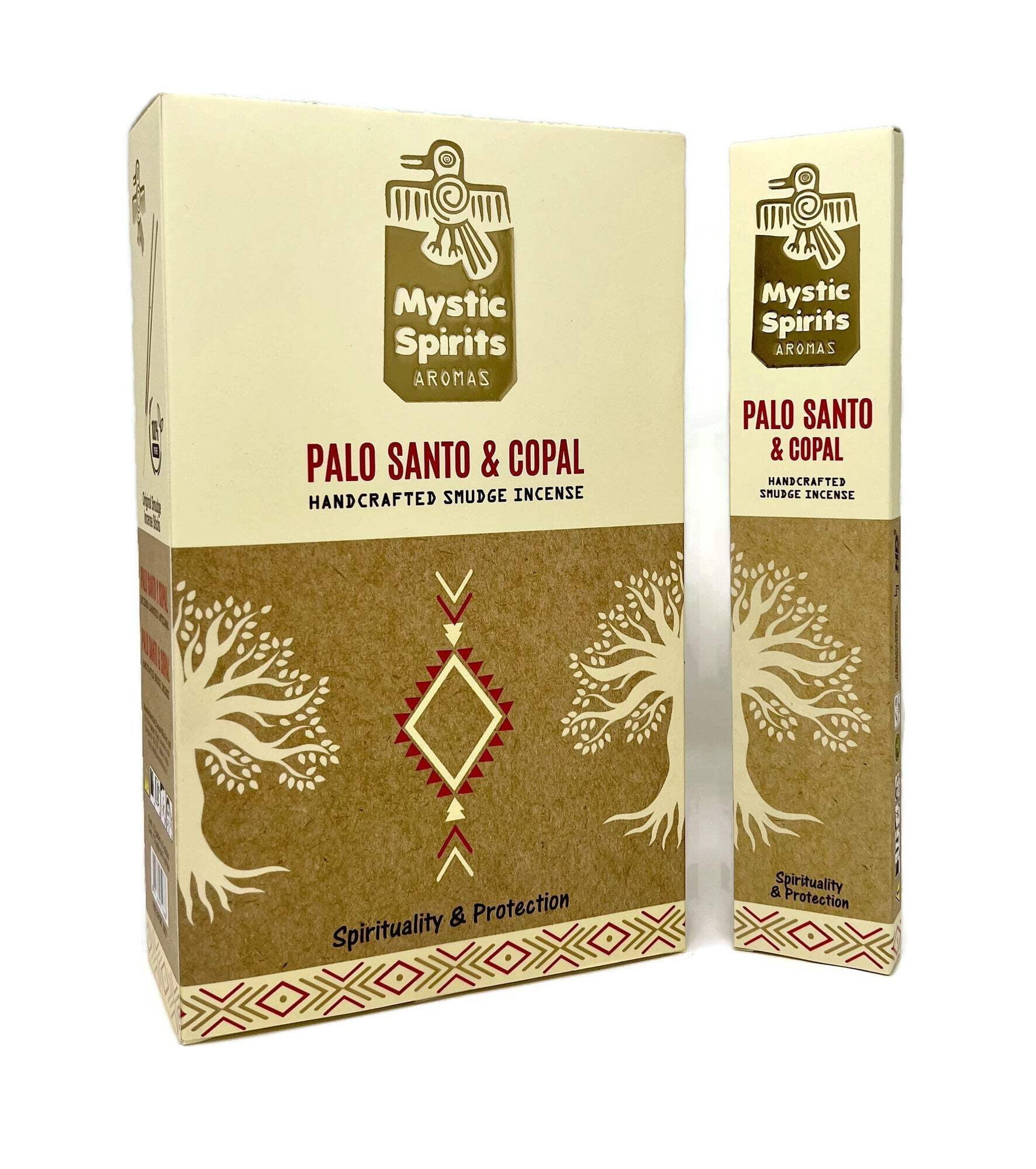 Mystic Spirits Aroma - Palo Santo  Copal Handcrafted Smudge Incense Sticks