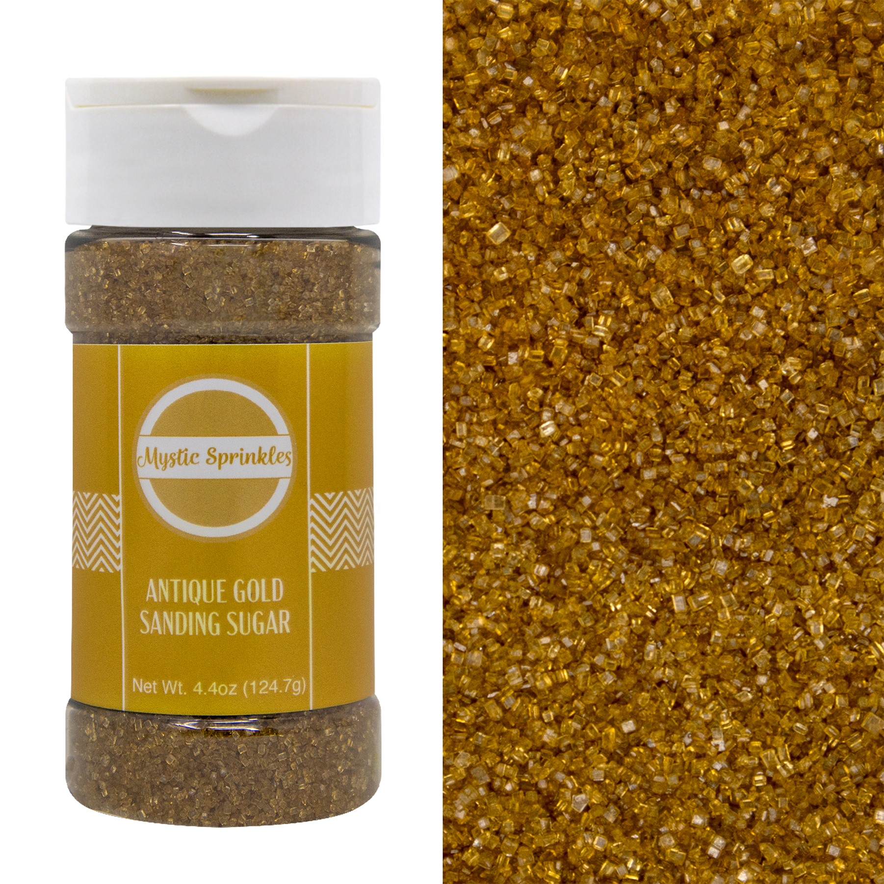 Mystic Sprinkles Sanding Sugar 4oz Bottles (Rainbow Sanding - View #9