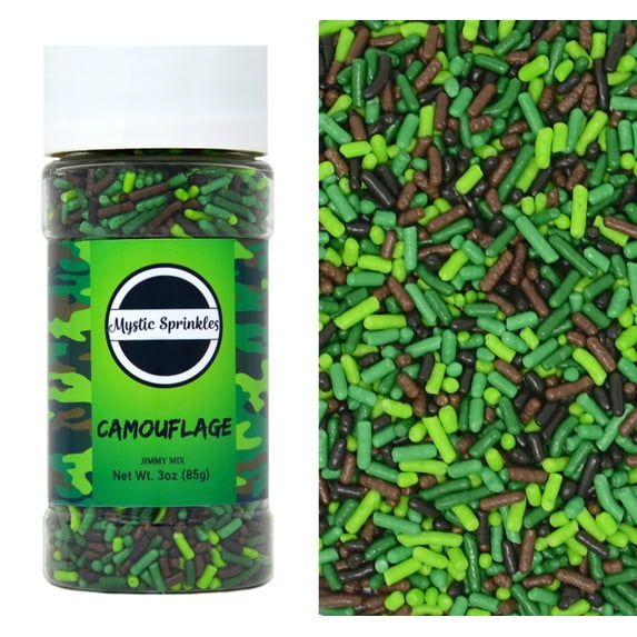 Mystic Sprinkles Camouflage Jimmy Mix 3 Ounce Bottle
