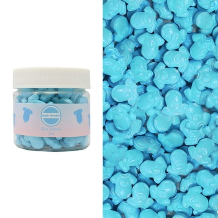 Mystic Sprinkles Candy Shapes Blue Onesies 2oz