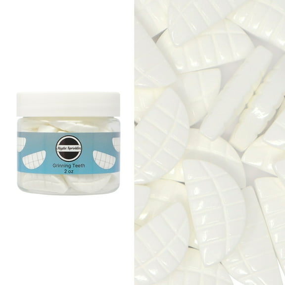 Mystic Sprinkles Candy Shapes Grinning Teeth 2oz
