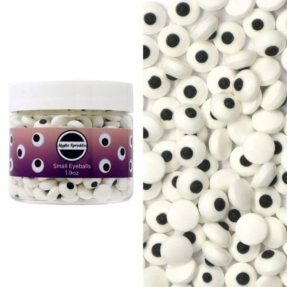 Mystic Sprinkles Candy Shapes Small Eyeballs 1.9oz