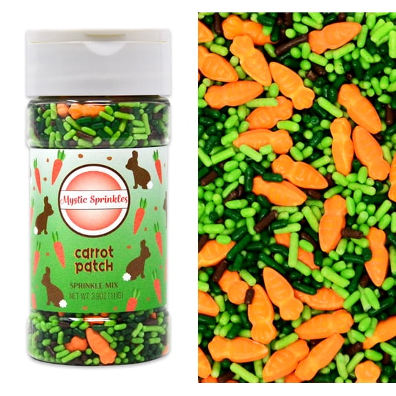 Mystic Sprinkles Carrot Patch Sprinkle Mix 3.9 oz.