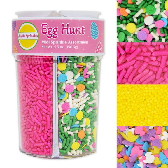 Mystic Sprinkles Egg Hunt Midi Sprinkle Assortment 5.3oz