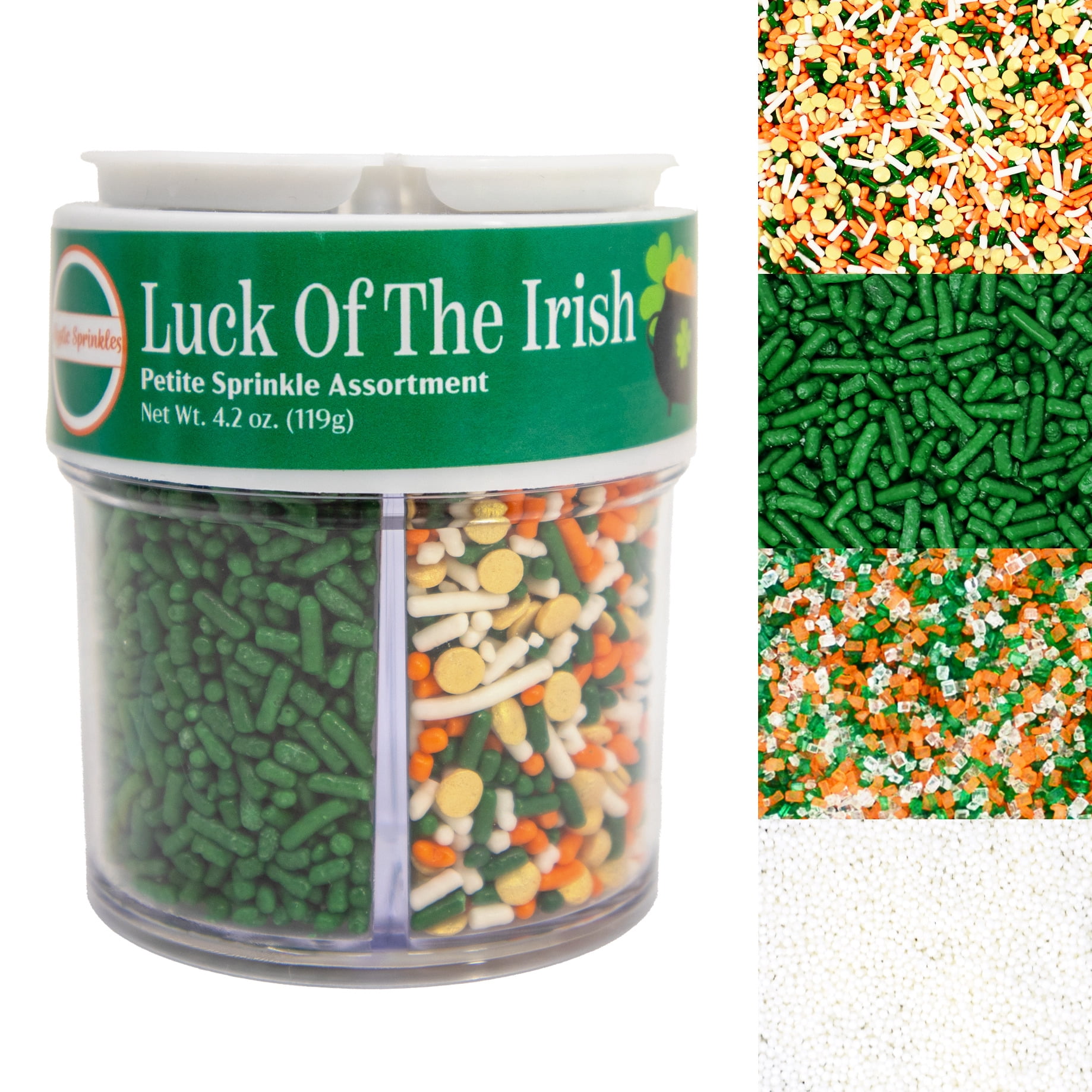 Mystic Sprinkles Luck of the Irish Petite Sprinkle Assortment 4.2oz ...