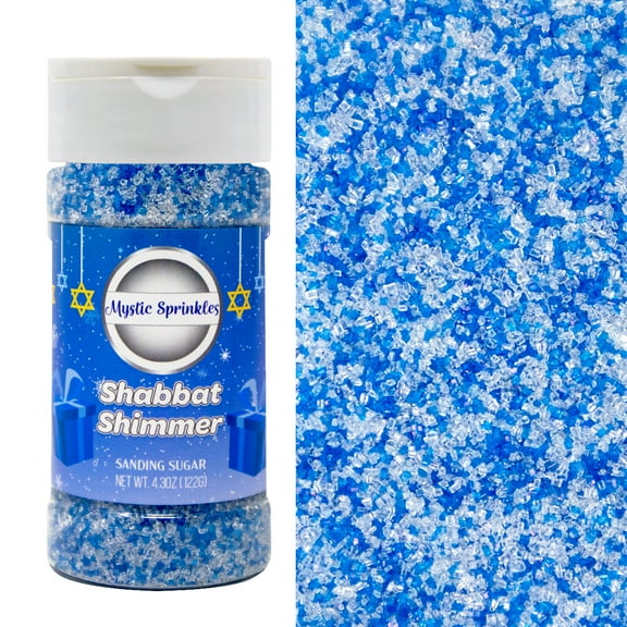 Mystic Sprinkles Shabbat Shimmer Sanding Sugar 4.3oz