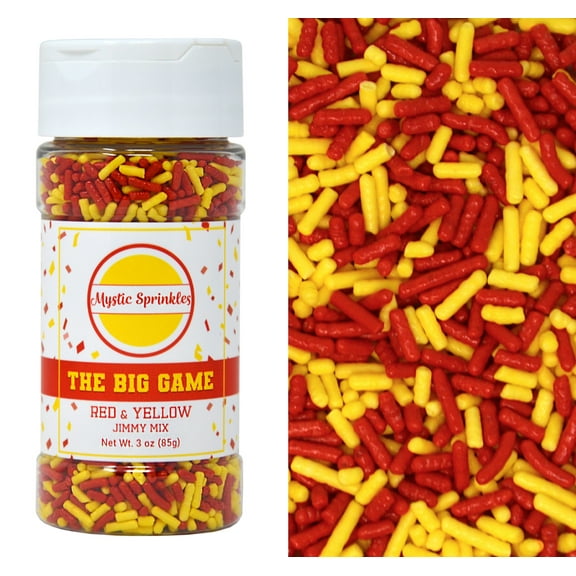 Mystic Sprinkles The Big Game: Red & Yellow Jimmy Mix 3oz Bottle
