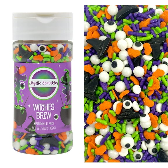 Mystic Sprinkles Witches Brew Sprinkle Mix 3.6 oz
