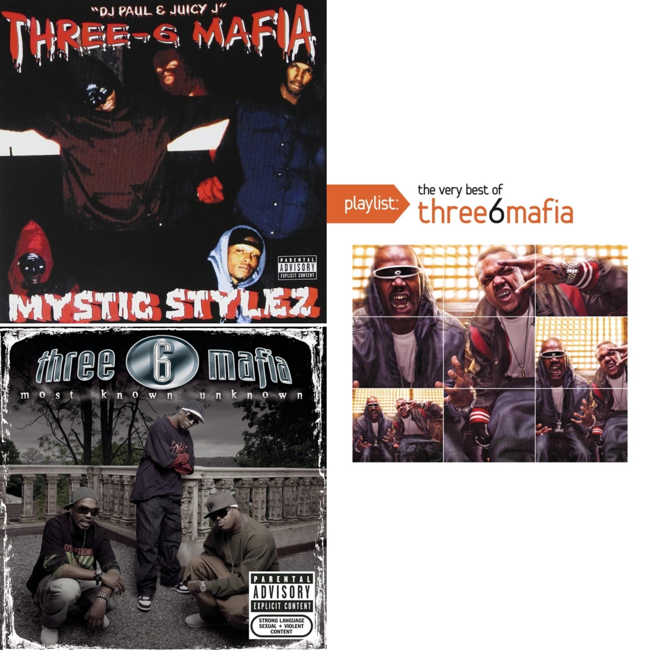 【激レアCD有り】Three 6 Mafia CD 3枚セット Three 6 Mafia Music - Walmart.com
