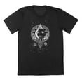 thumbnail image 1 of Mystic Sun Humor Graphic Black Mens T-Shirt, 1 of 1