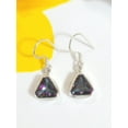 thumbnail image 1 of Mystic Topaz Earring, Solid 925 Sterling Silver Earring, Natural Mystic Topaz, Bezel Earring, Topaz Jewelry, Dangle Earring, Gift For Her, 1 of 1