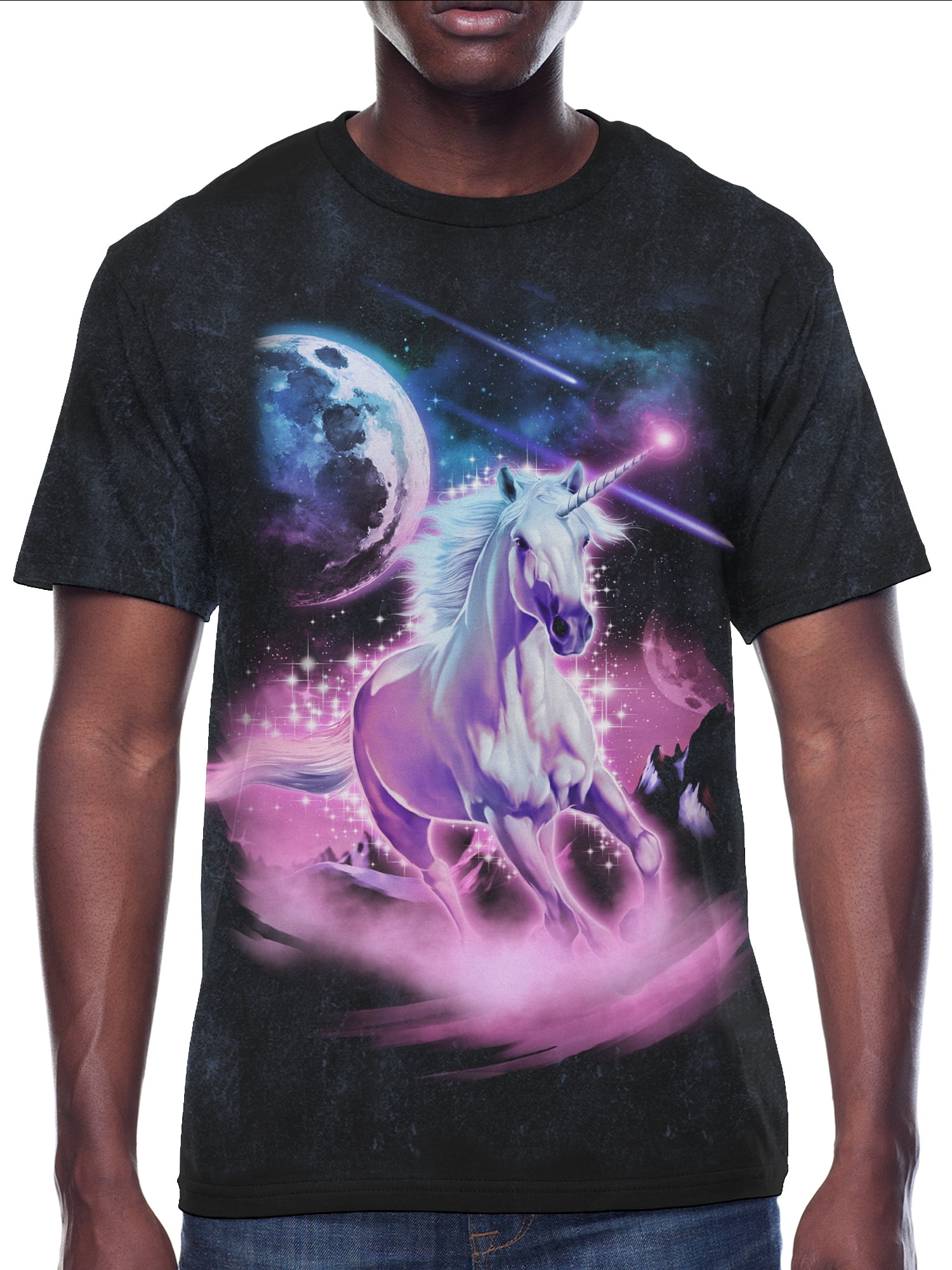 Mystic Unicorn, Men's & Big Men's Graphic Tee Shirt, Sizes S-3XL