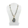 thumbnail image 1 of MGR! My Gems Rock Gray Labradorite and Druzy Necklace Pendant, 1 Count, 1 of 3