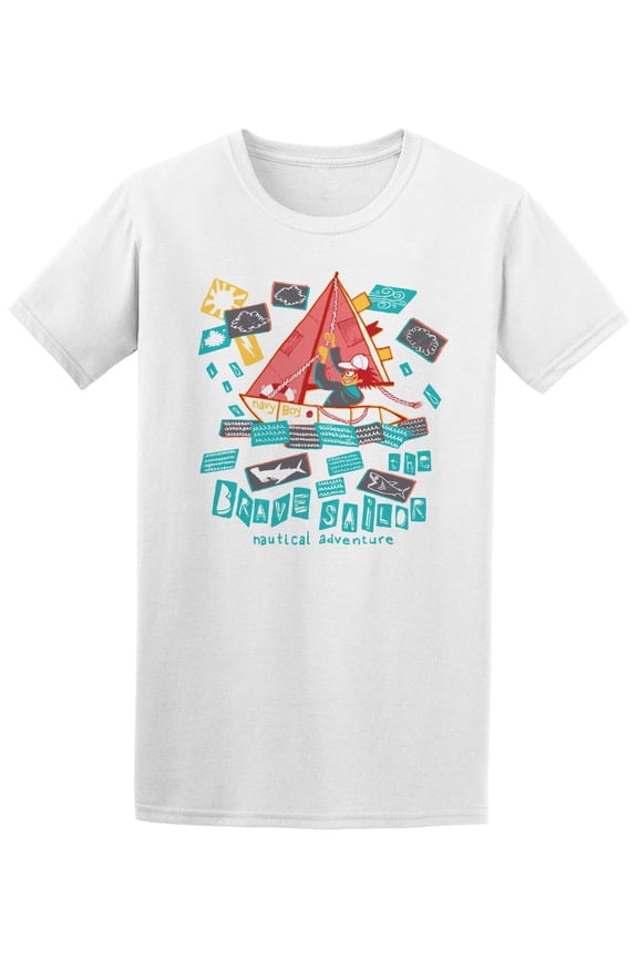 Mystical Adventure Brave Sailor T-Shirt Men -Image by Shutterstock, Male Medium