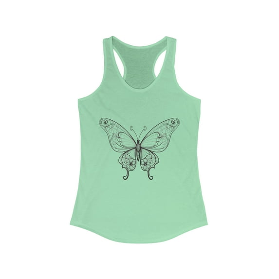 Mystical Butterfly Tank for Women - Five Color Options Available