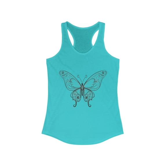 Mystical Butterfly Tank for Women - Five Color Options Available