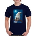 thumbnail image 1 of Mystical Crow T-Shirt Men -Anthony Chirstou Designs, Male XX-Large, 1 of 4