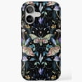 thumbnail image 1 of Mystical Crystal Moth Mushroom Compatible Phone Case for iPhone 11–17 Pro Max, 1 of 2