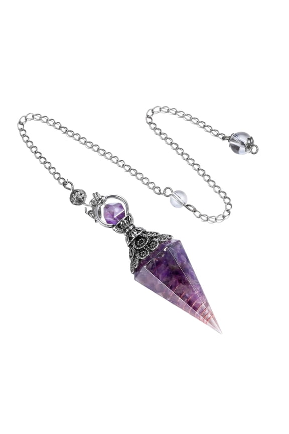 Mystical Crystal Pendulums, for Reikis Practitioners Witch craft Ceremony Supply Pendulums Stone Dowsing
