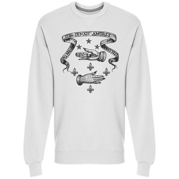 Mystical Eye In Hand Latin Sweatshirt Men -Image by Shutterstock, Male Small