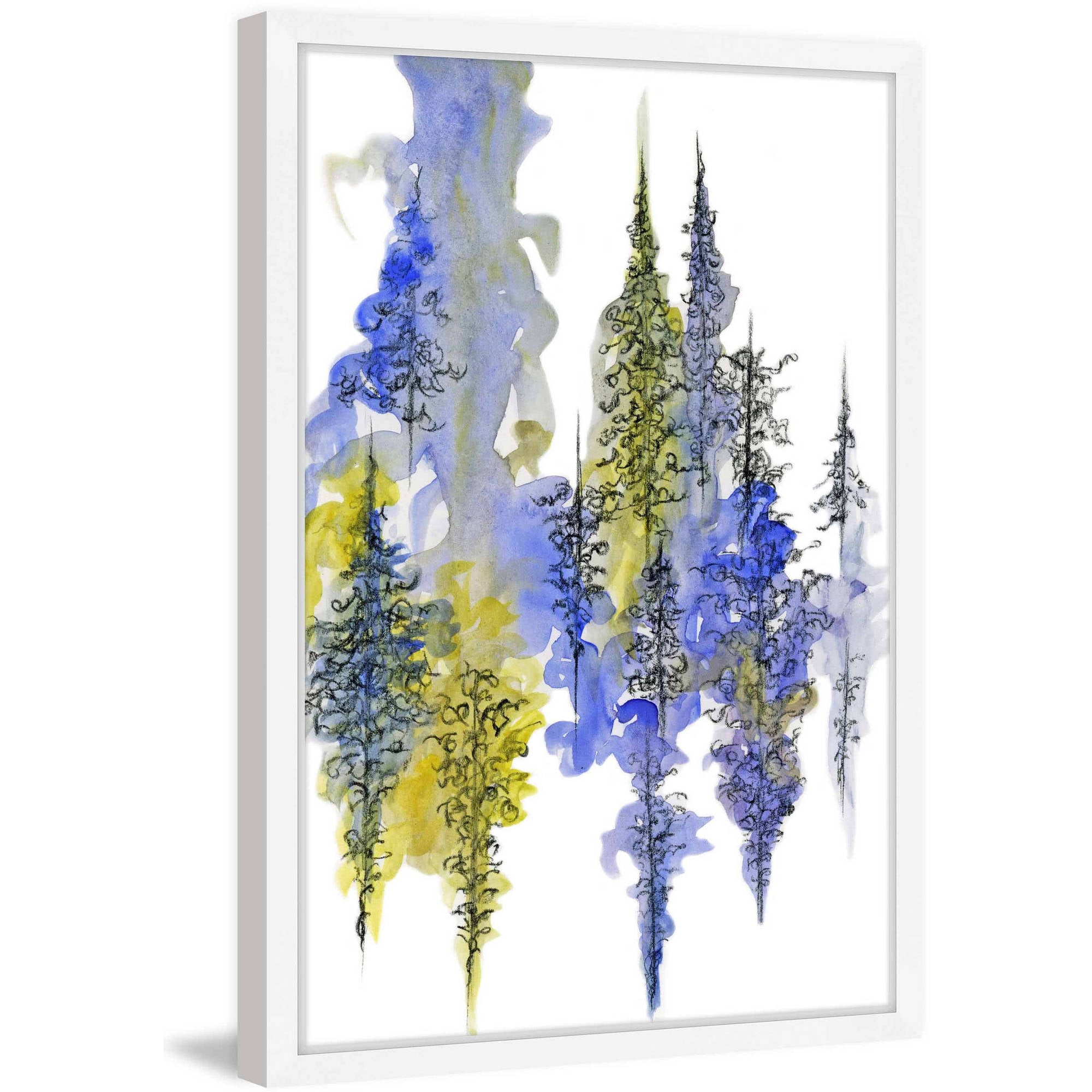 "Mystical Forest" Framed Painting Print