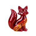 thumbnail image 1 of Mystical Statue Decor, Handcrafted Stone Sculpture with Bright Eyes, Cute Ornament for Bookshelf, Home Office Decor, Collectible Animal Lover Gift, 1 of 4