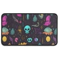 thumbnail image 1 of Mystical Halloween Pattern Door Rugs,Washable Non Slip Door Mats Indoor,Decorative Door Mats,Entry Mat Indoor for Entrance,Bedroom,Kitchen,Bathroom,30"x17", 1 of 6