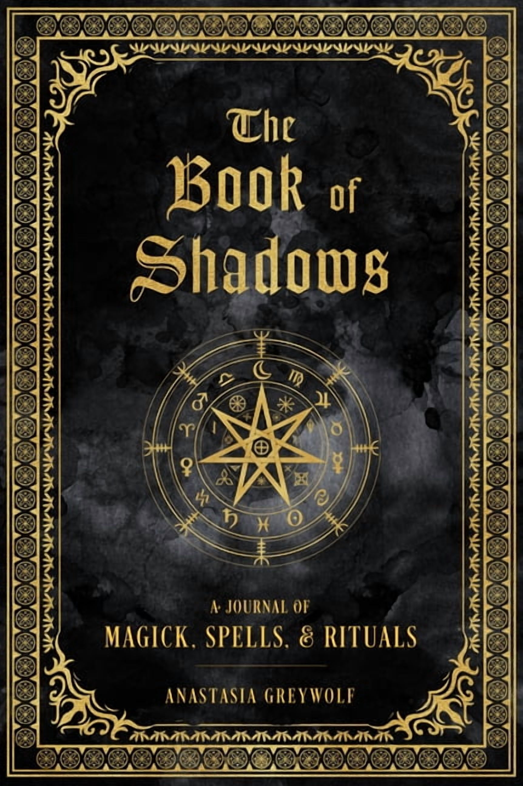 Anastasia Greywolf, Mystical Handbook Book of Shadows, 9, Hardcover
