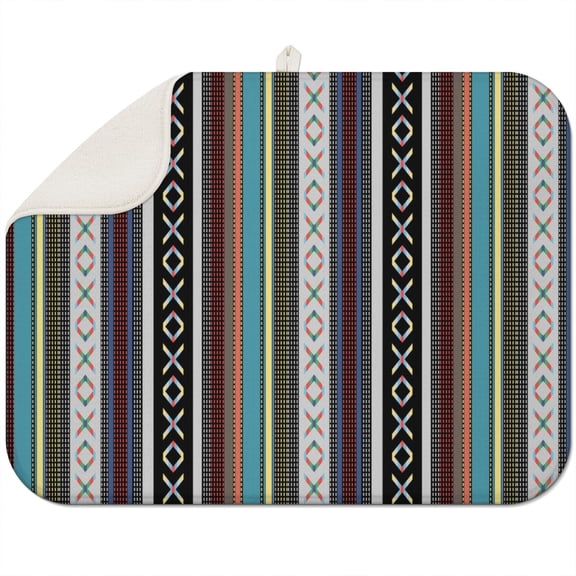 Mystical Moon and Sun Drying Pad - Super Absorbent Microfiber - Dark Astronomy Aesthetic - Compact & Space-Saving Design