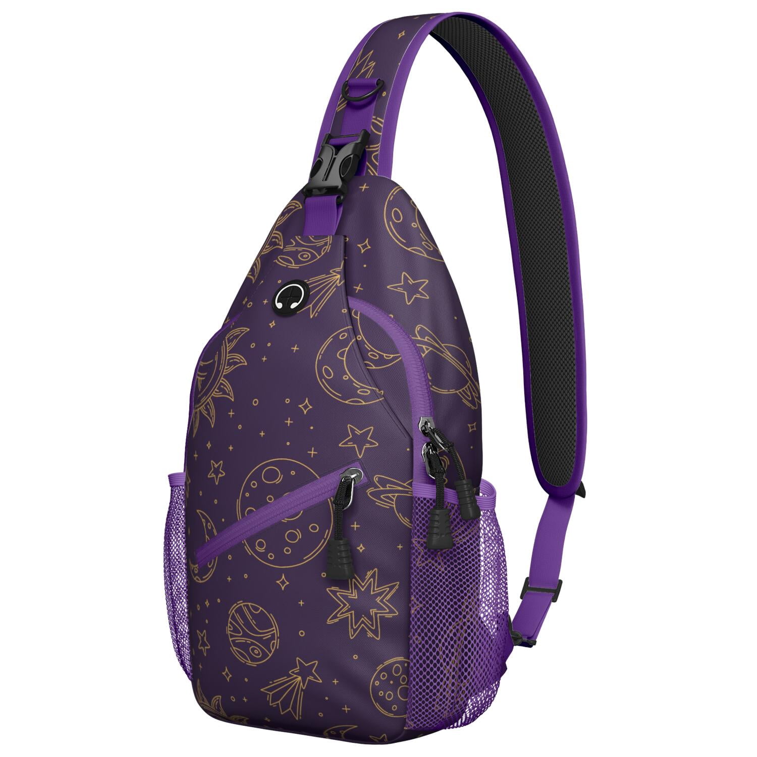 Mystical Moon and Sun Travel Daypack Boho Chic Sunburst and Cosmic Art Shoulder Backpack Lightweight & Travel-Ready for Commuters, Minimalists