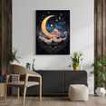 thumbnail image 1 of Mystical Moons - Celestial Moon Magic Canvas Wall Art, 1 of 2