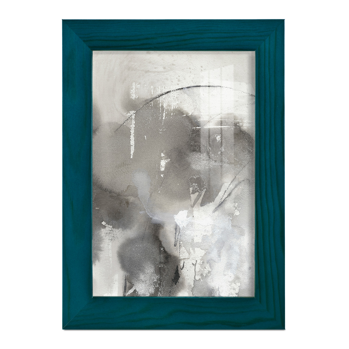 Mystical Objects I - Framed Print w/glass - Ocean Blue